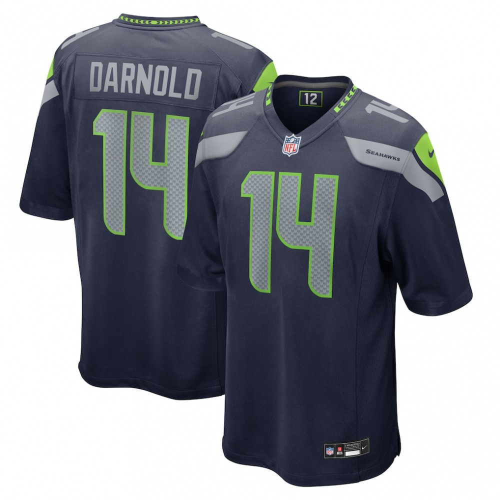 Sam Darnold Seattle Seahawks Nike Team Game Jersey - College Navy-GridironStore